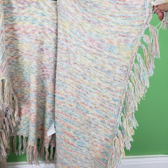 Wrangler Retro Boho Pastel Open Face Fringe jacket size Small - Picture 2 of 9